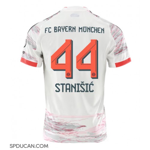 Muški Nogometni Dres Bayern Munich Josip Stanisic #44 Gostujuci 2025-26 Kratak Rukav